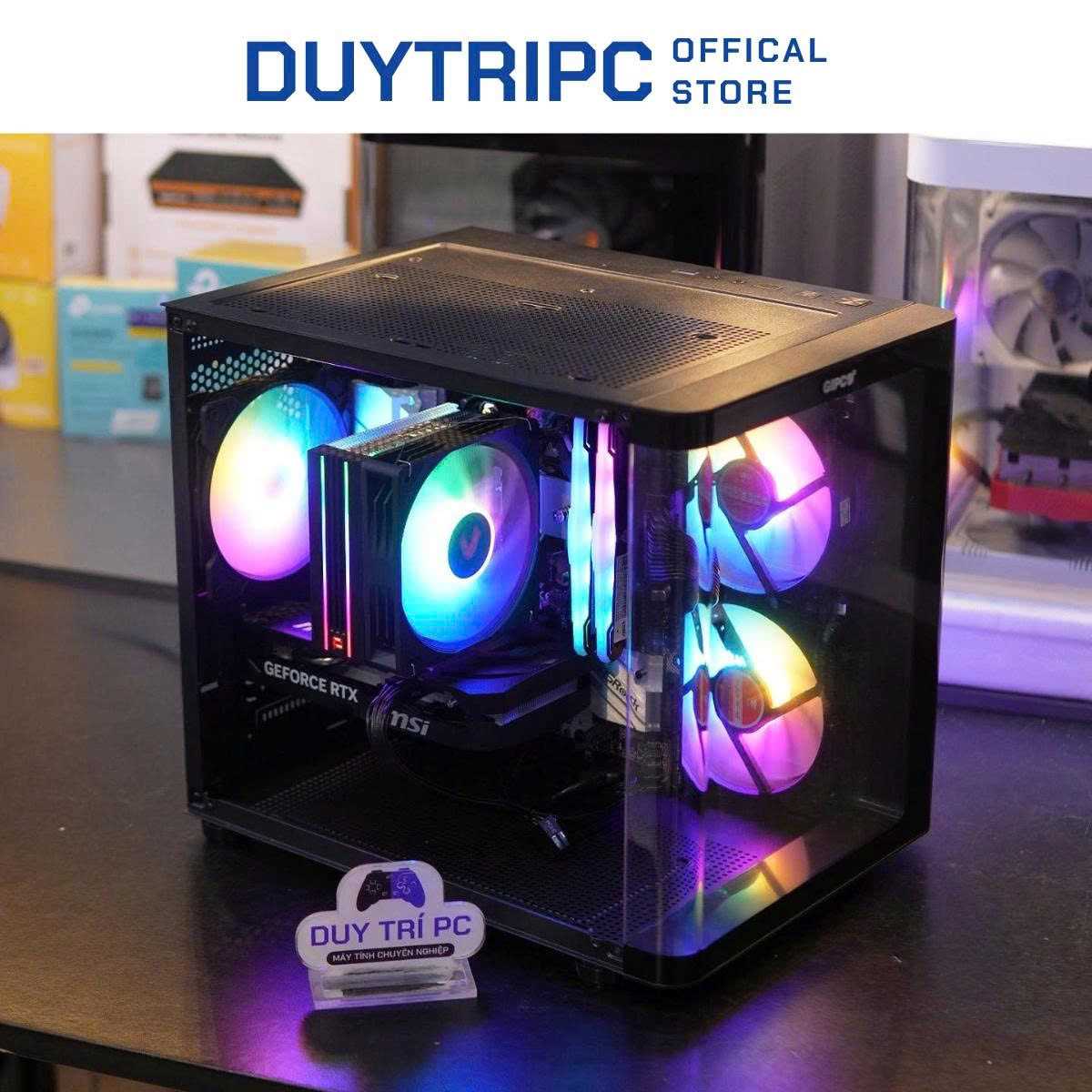 PC Gaming Intel Core i5-12400F | Main B760 | RAM 16GB | GTX 1660 SUPER 6GB | SSD NVMe 512GB | Nguồn 650W – Chiến Game, Làm Việc Đồ Họa Mượt